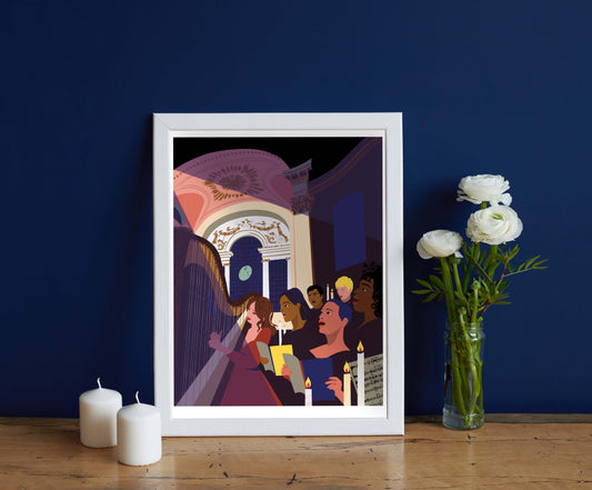 30 x 40 Print Nights worth travelling for at St Martin in-the-Fields