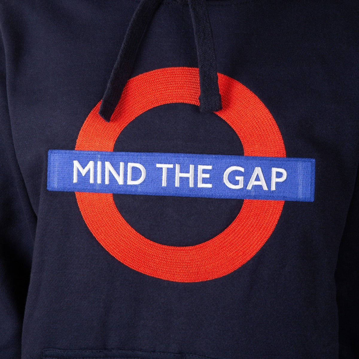 Mind the Gap Navy Hoodie