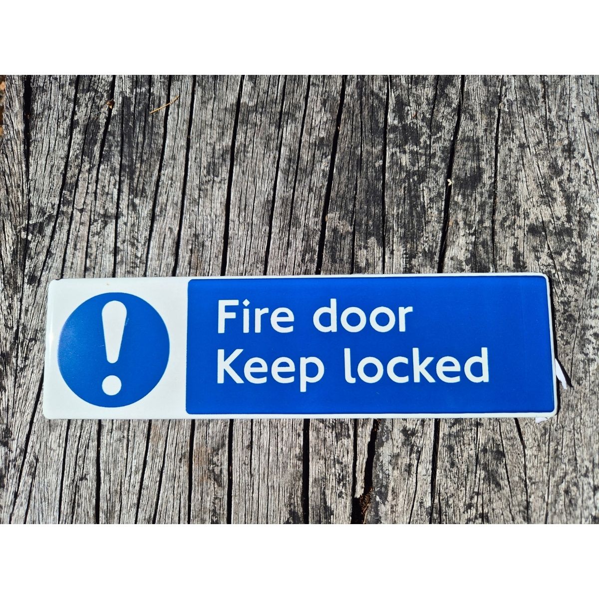 Fire Door Keep Locked Sign