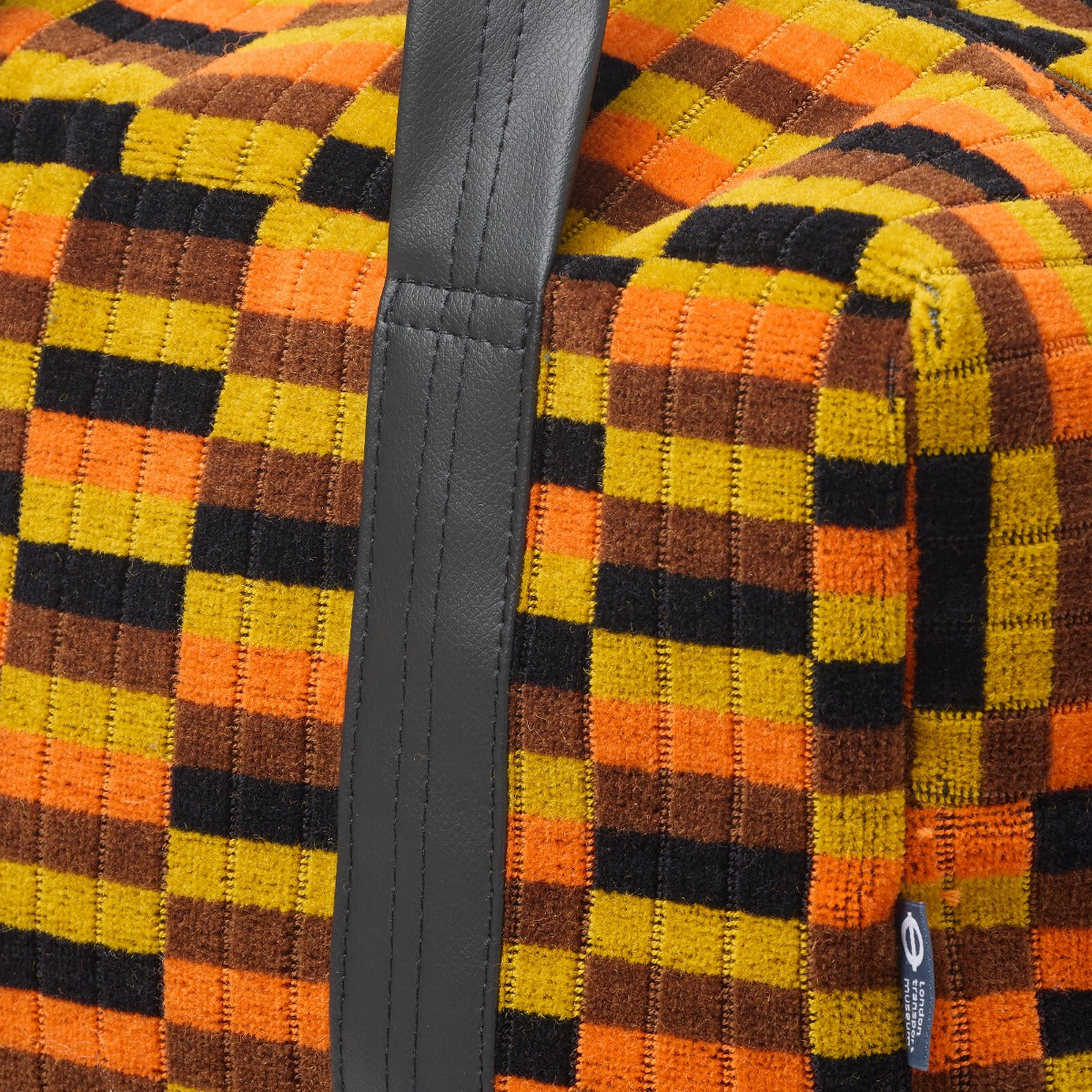 District Line Moquette Travel Bag