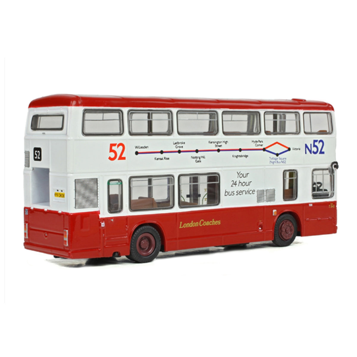 Leyland Titan B15 London Coaches T343 Route 52