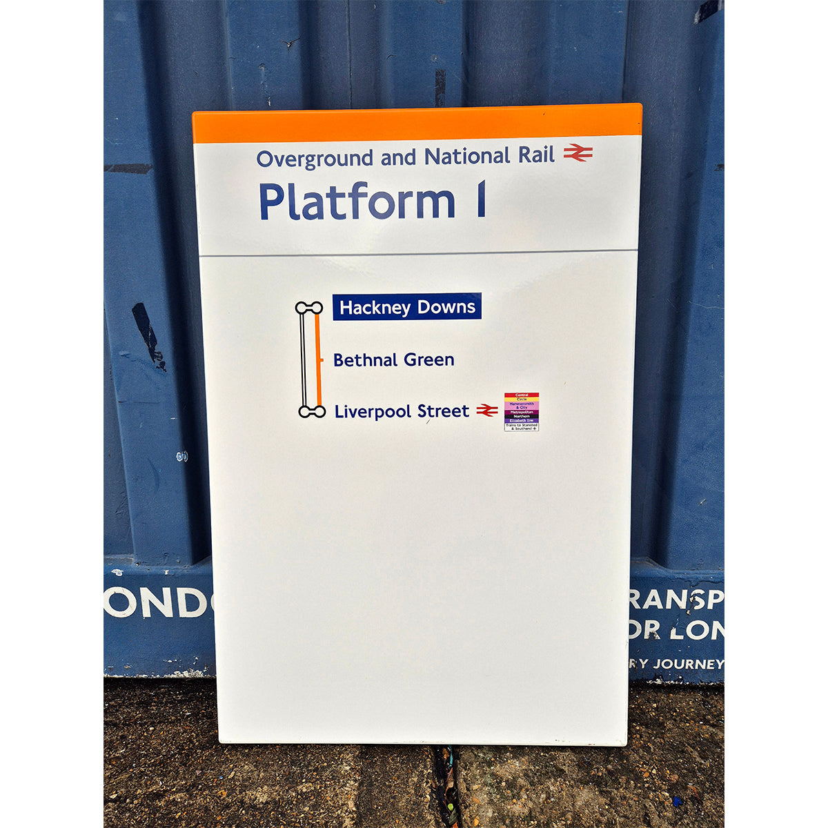 Overground and National Rail - Hackney Downs - Line Diagram (2962025)