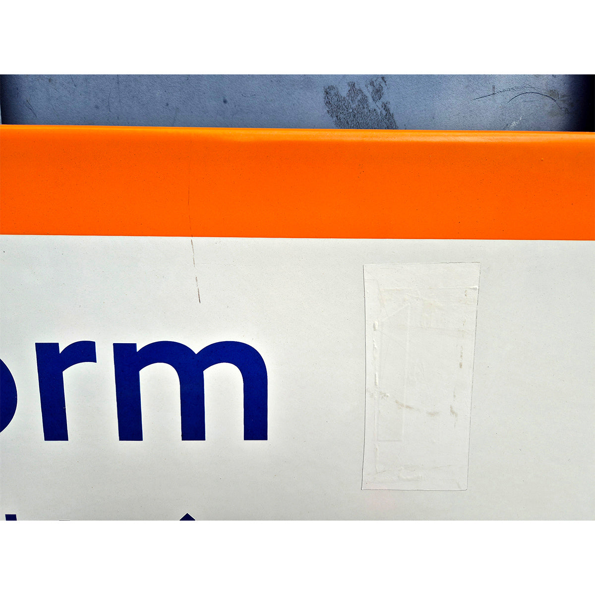 Platform Westbound Trains - Sticker over number (3152025)