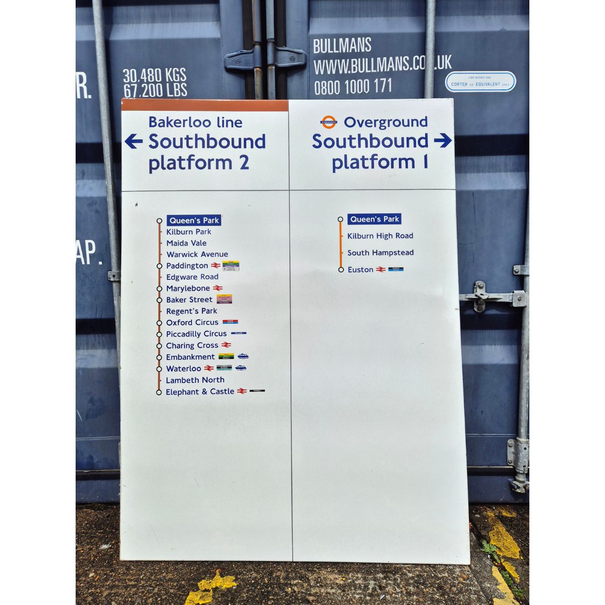 Bakerloo line Southbound - Queen's Park - Line Diagram (572026)