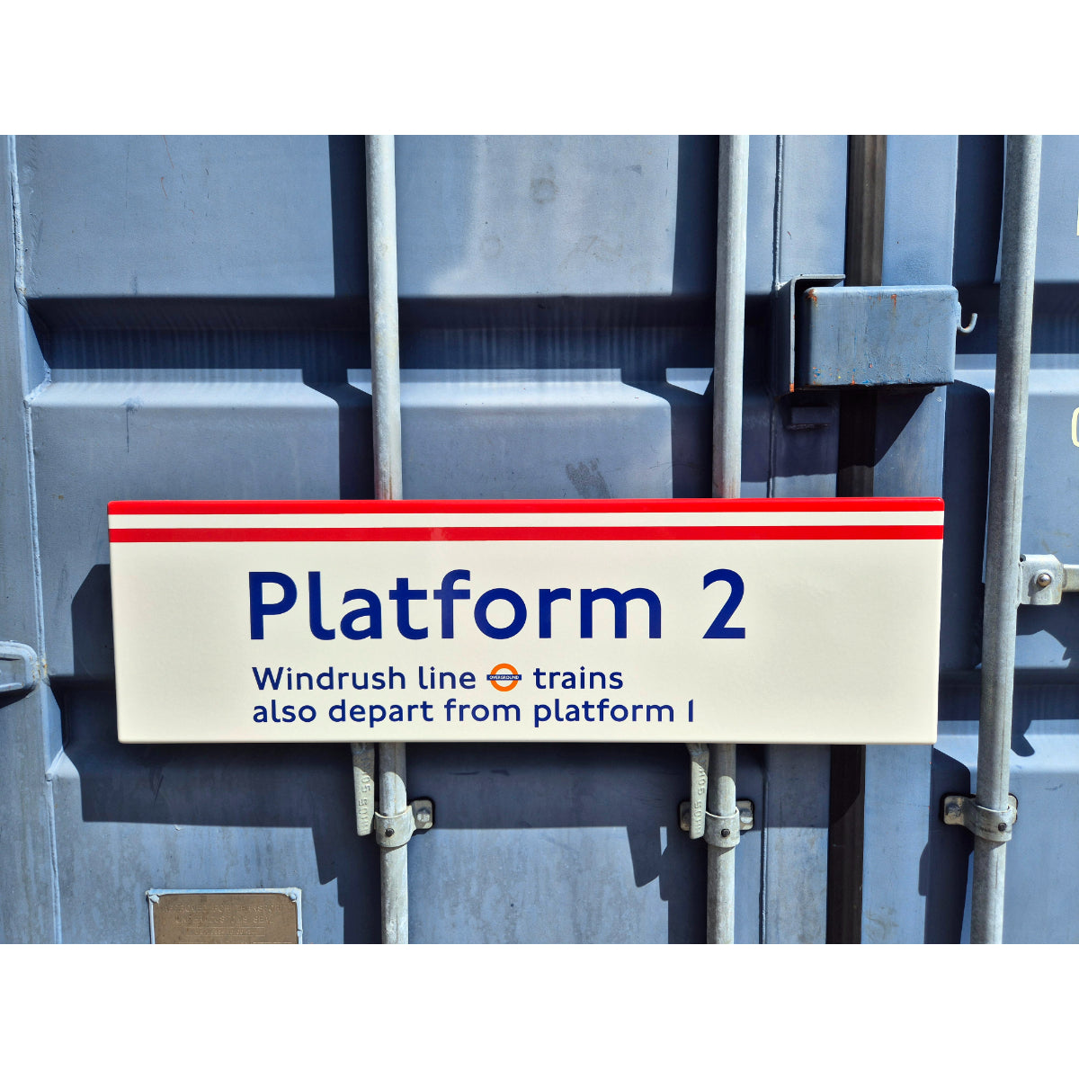 Windrush line - Platform 2 - Windrush line Trains Also Depart From Platform 1 (1122026)