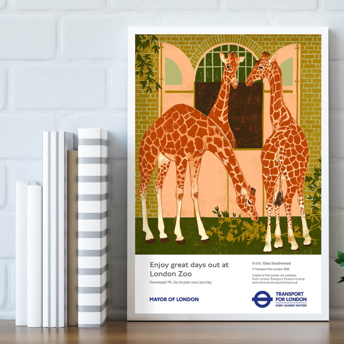 First Edition Poster Great Days Out at London Zoo
