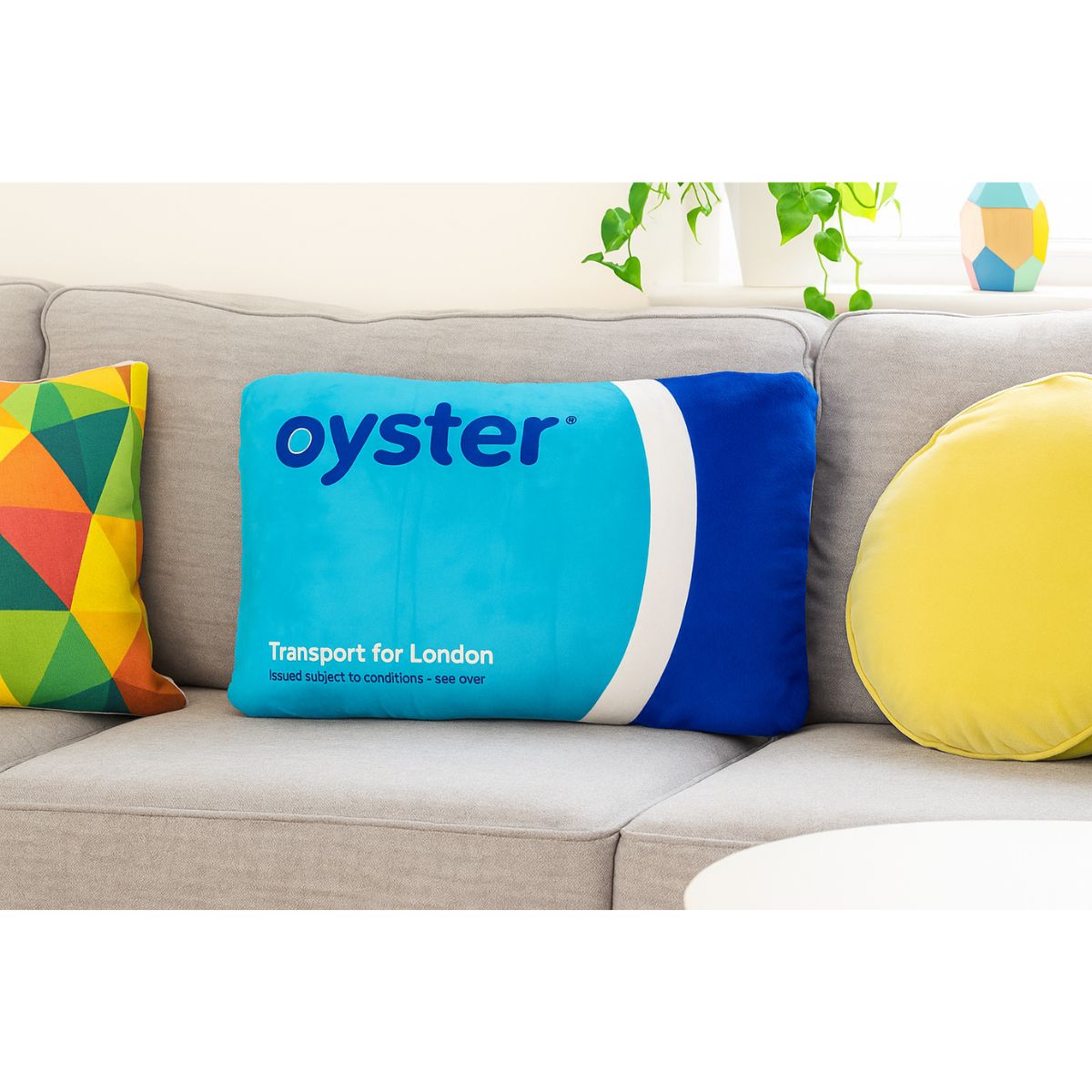 Oyster Card Cushion