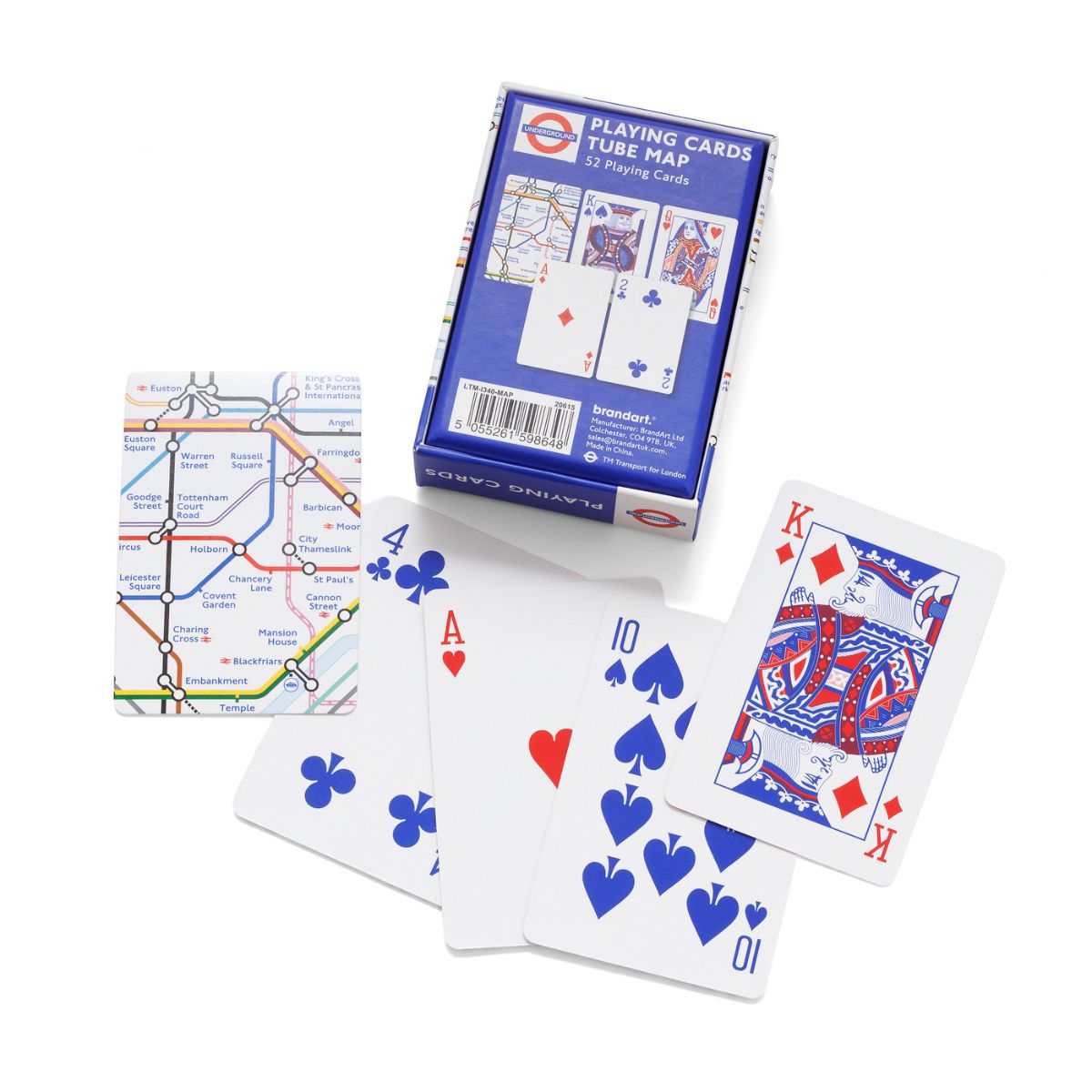 Tube Map Playing Cards