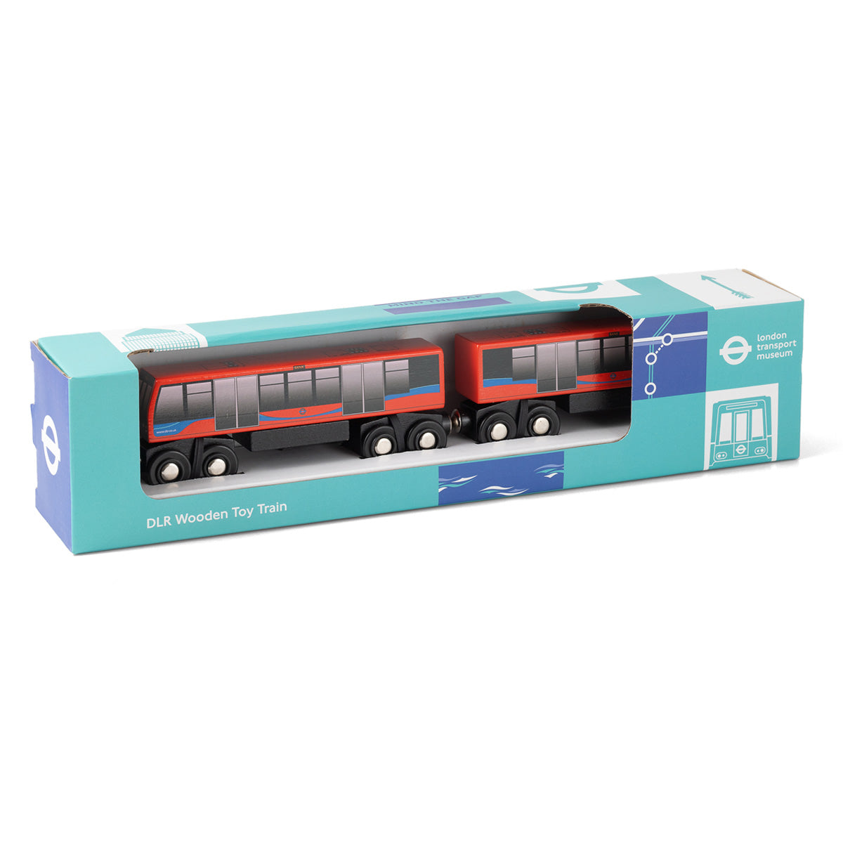 Wooden DLR Train Toy Set