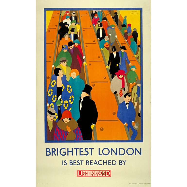 Brightest London 30 x 40 print