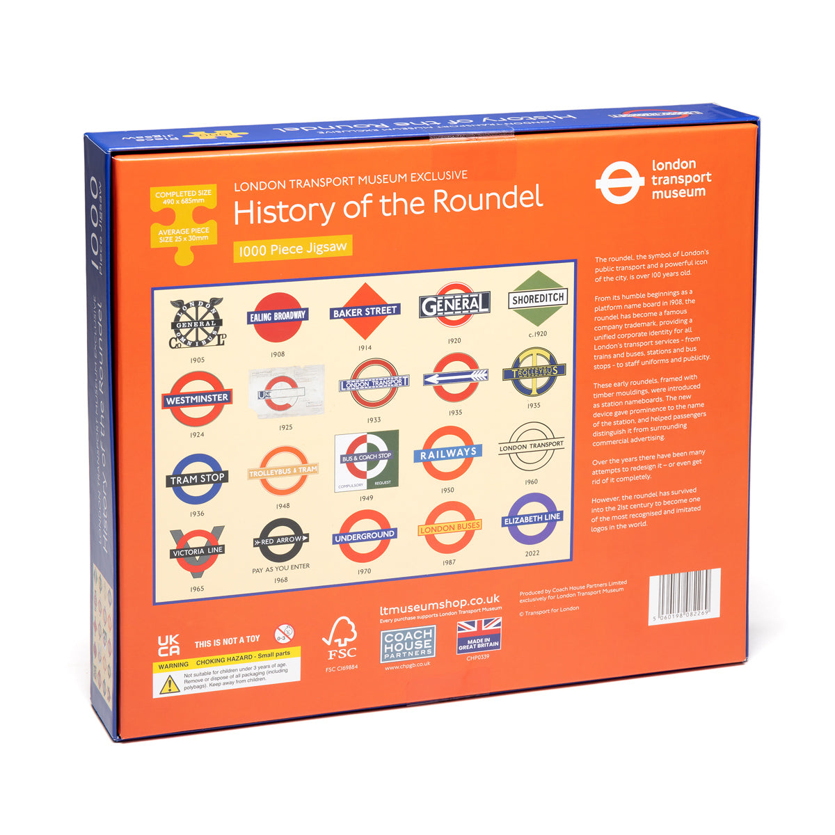 History of the Roundel 1000 Piece Jigsaw