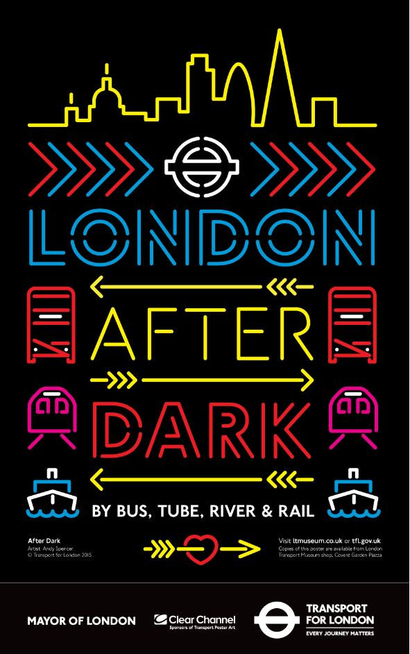 London After Dark - Neon Icons