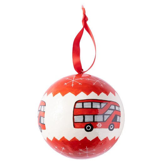 New Routemaster Bus Christmas Bauble