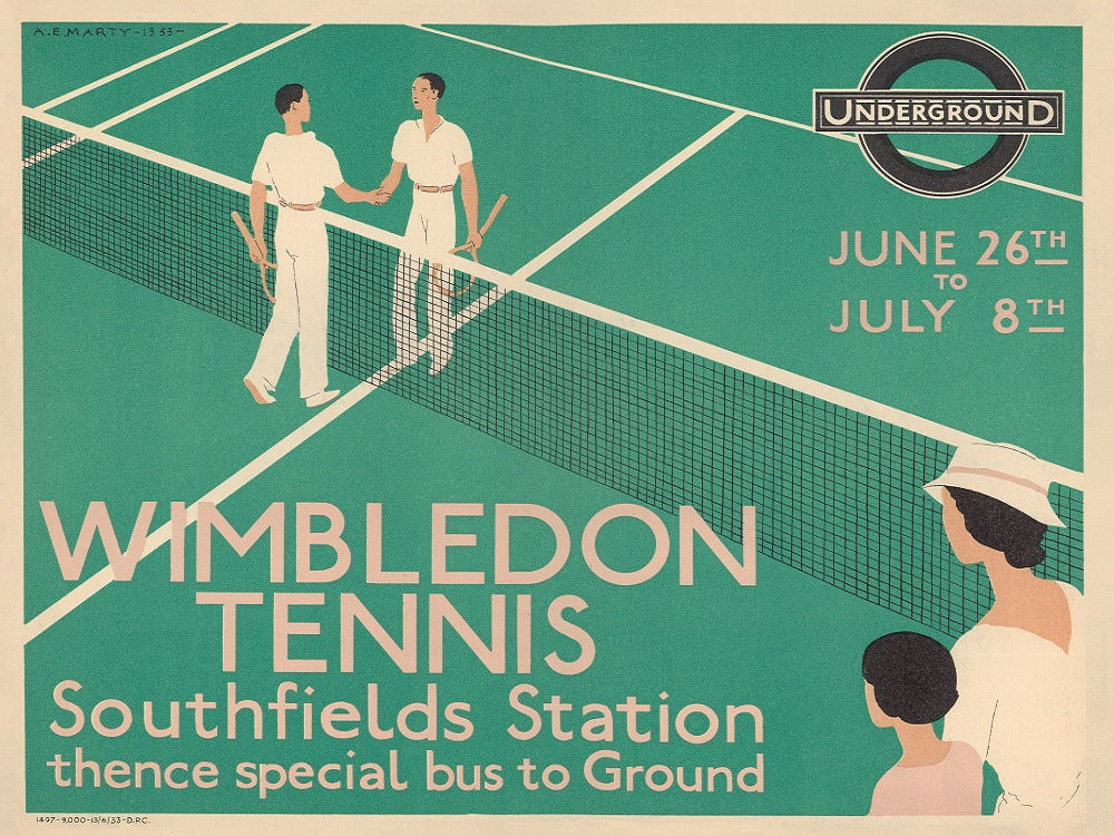 Wimbledon Tennis by Andre Edouard Marty
