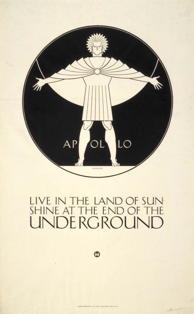Live in the land of sunshine; Apollo, by Frederick Charles Herrick, 1921