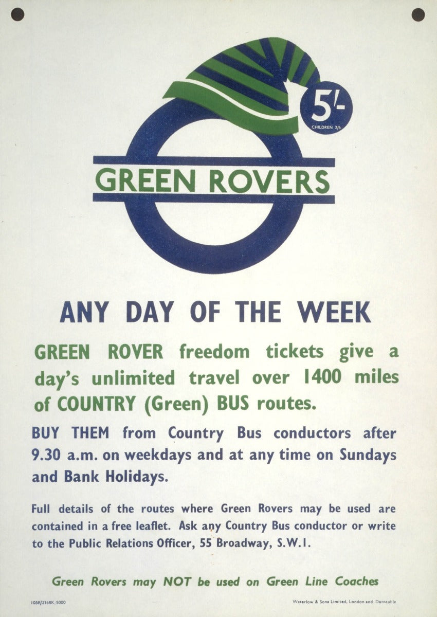 Green Rovers any day of the week, unknown, 1958