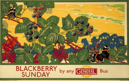 Blackberry Sunday by Any General Bus, by Walter E Spradbery, 1929