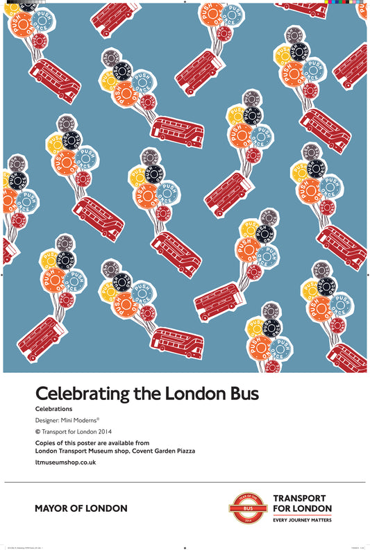 Year of the Bus Celebrations 2014 Poster
