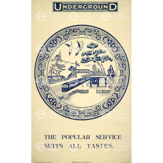 The Popular Service Suits All Tastes 1913 - Poster