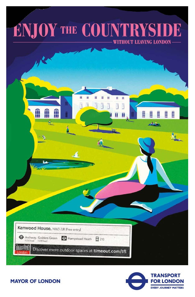 Enjoy the Countryside (Kenwood House) Poster