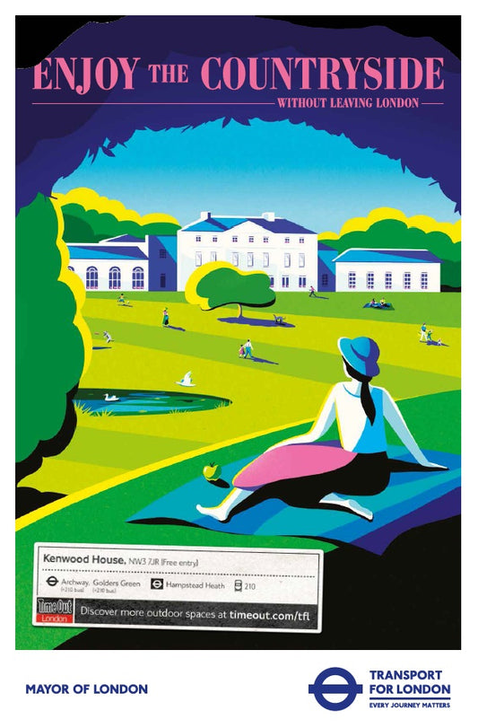 Enjoy the Countryside (Kenwood House) Poster