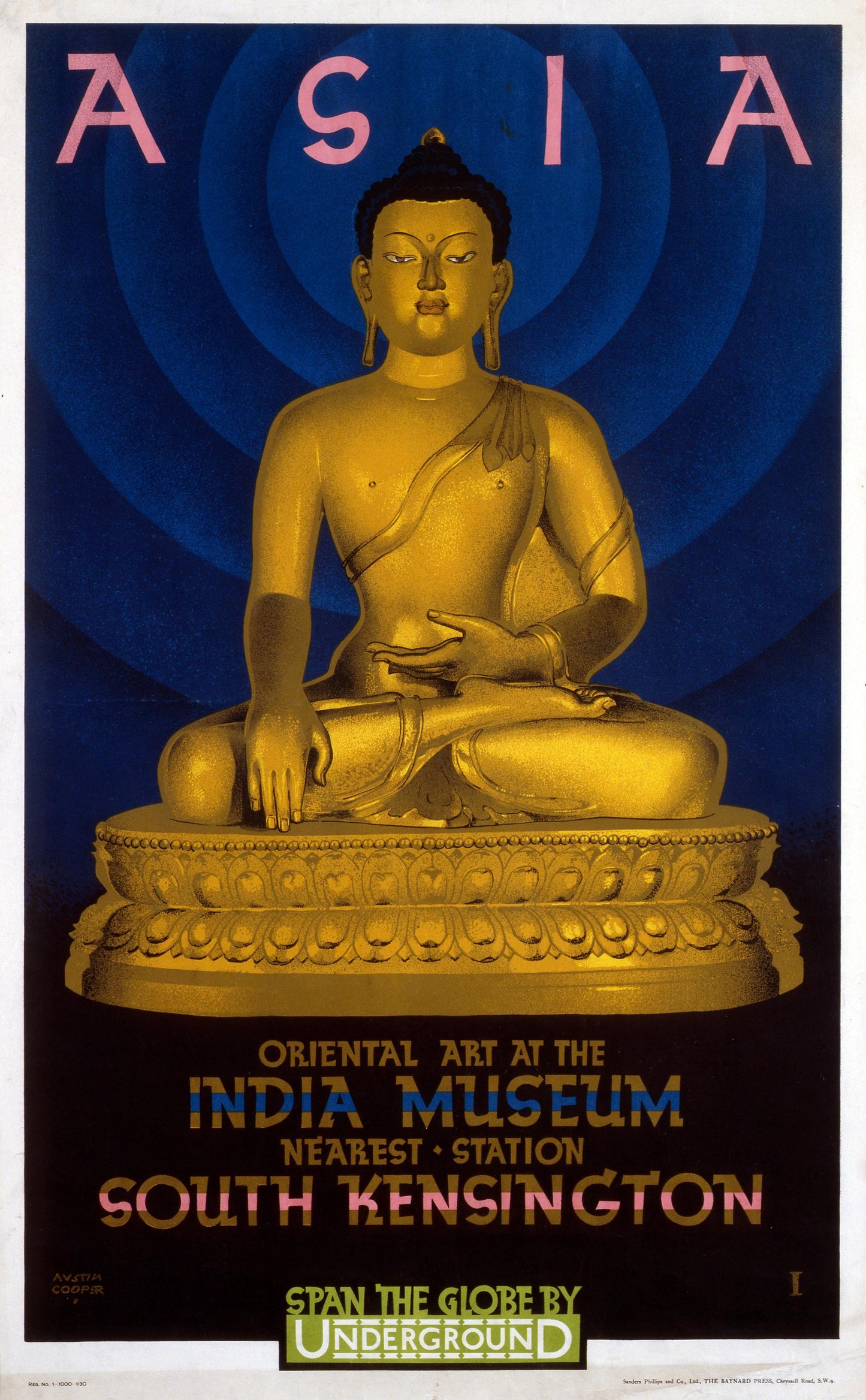 Asia India Museum Poster