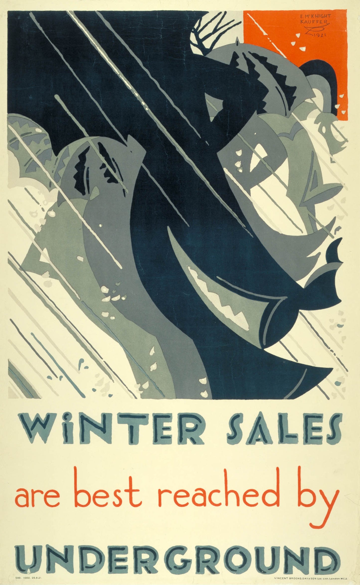 Winter sales Poster (1921)