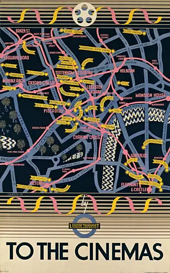 To the cinemas, by Cecil Walter Bacon, 1934