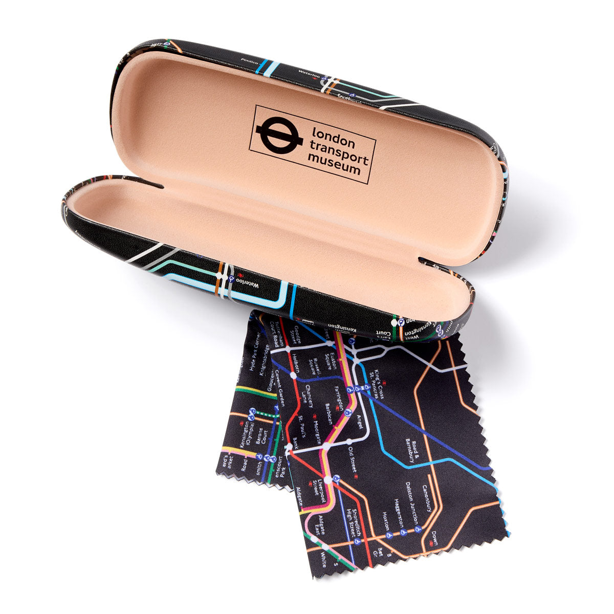 Tube Map Glasses Case