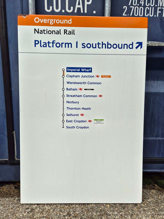 National Rail - Imperial Wharf - Line Diagram (632024)