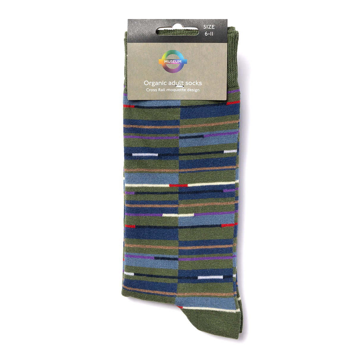 Crossrail Standard Moquette Organic Cotton Socks