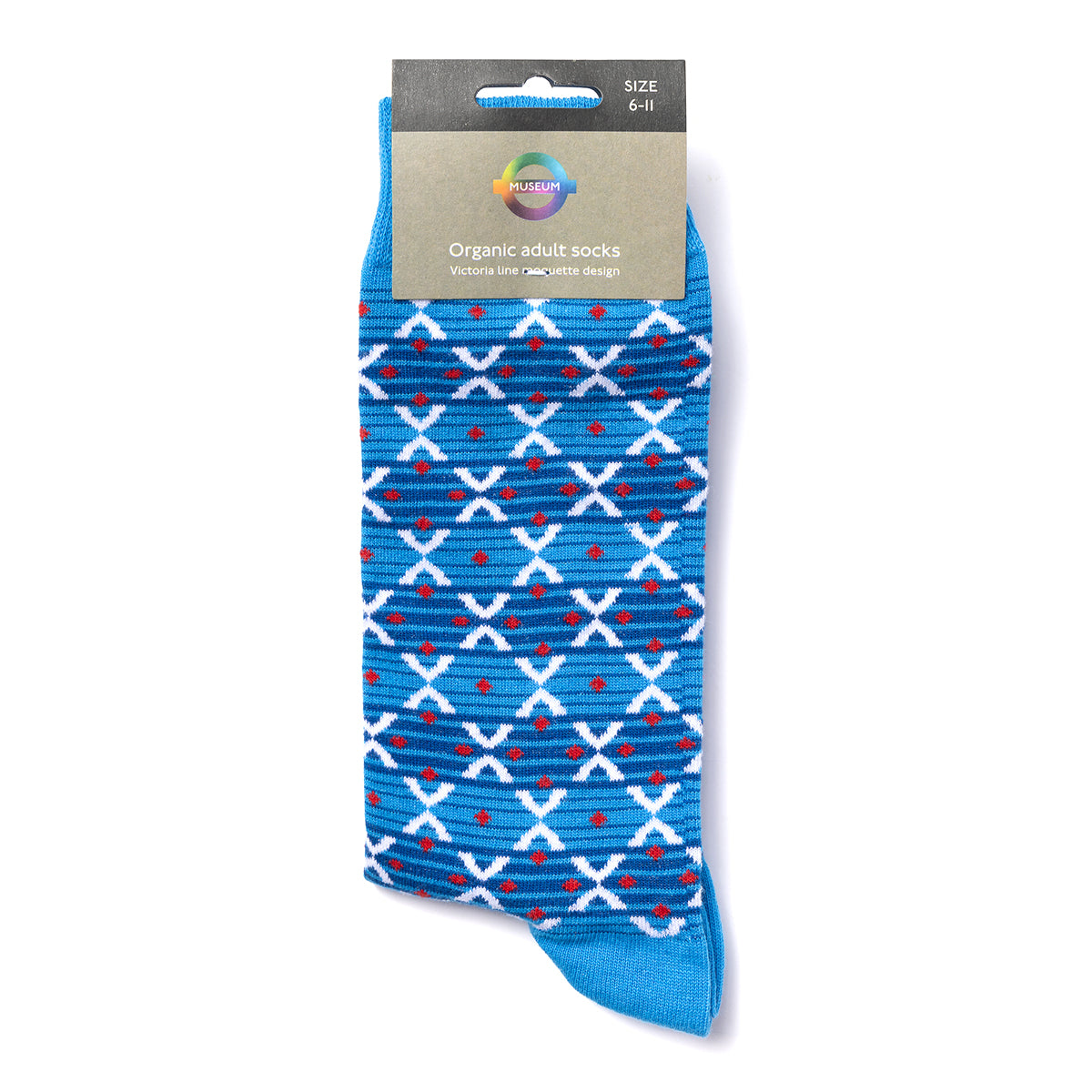 Victoria line Moquette Organic Cotton Socks