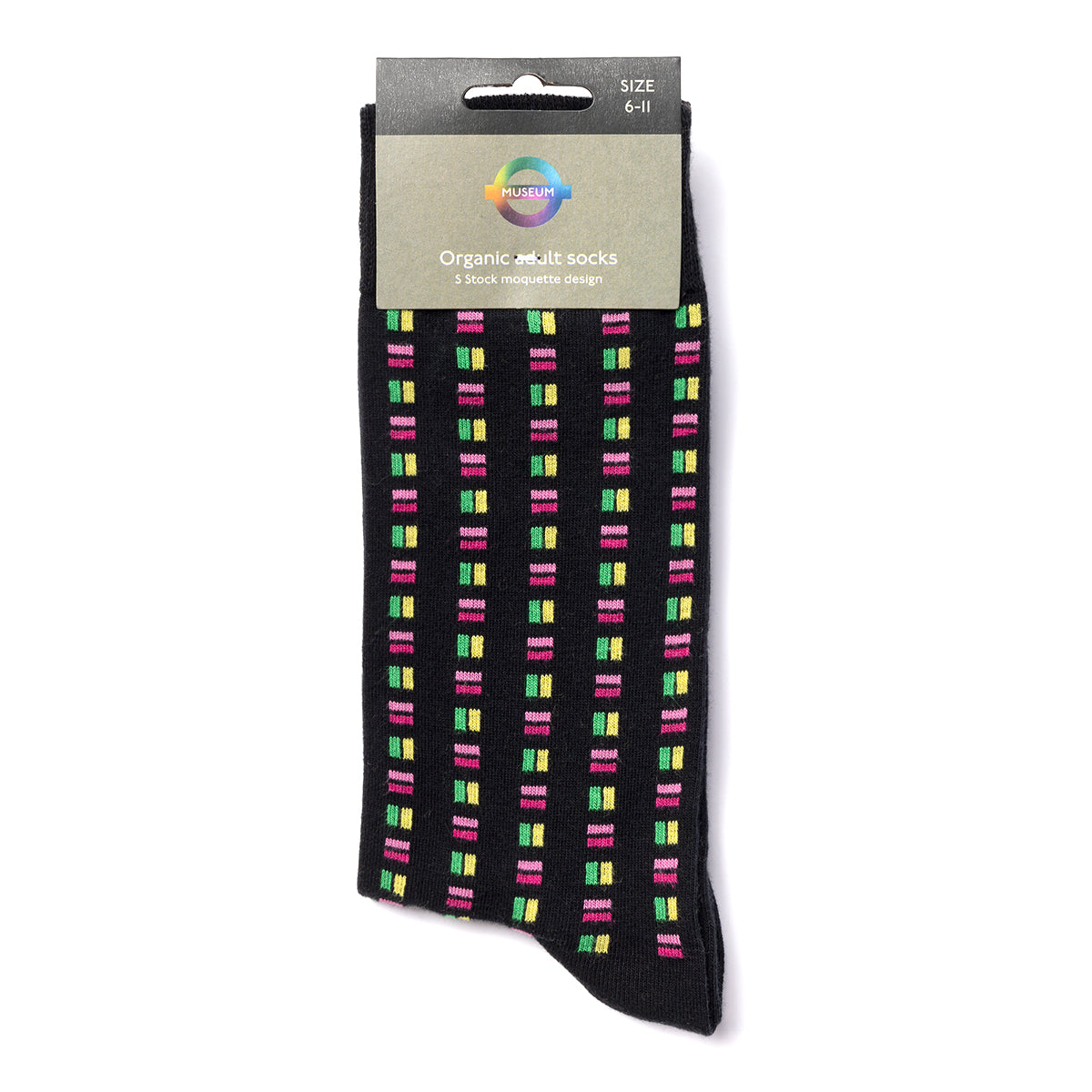 S Stock Moquette Organic Cotton Socks