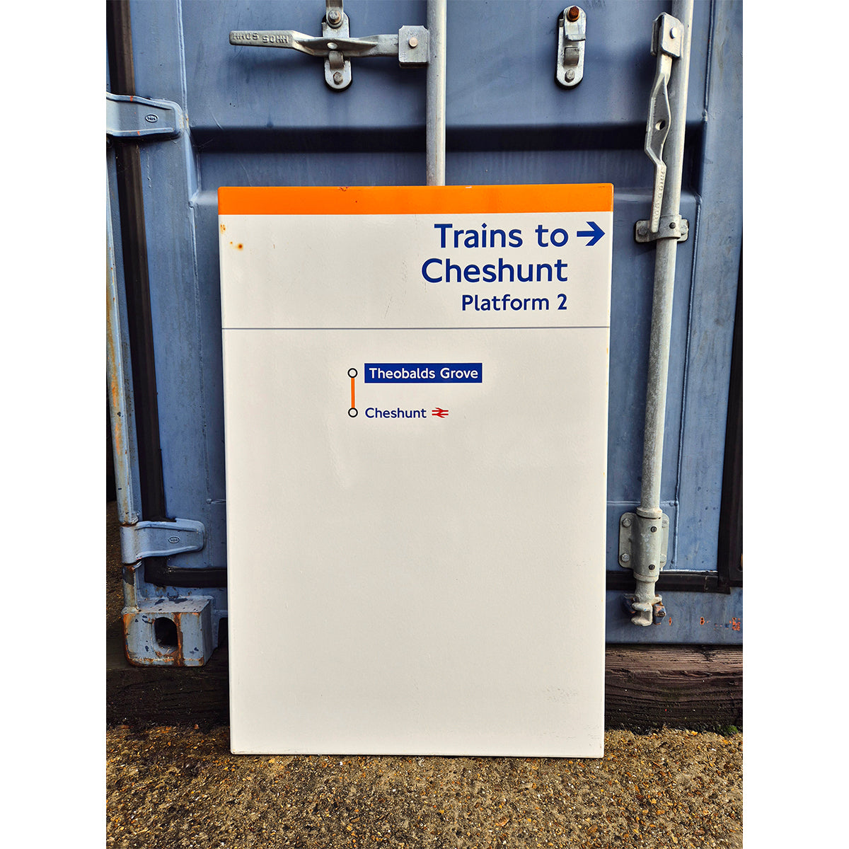 Trains to Cheshunt - Theobald's Grove - Line Diagram (2902025)
