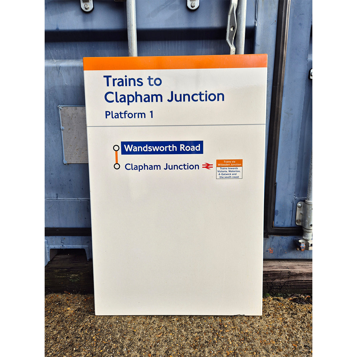 Trains to Clapham Junction - Wandsworth Road - Line Diagram (3002025)