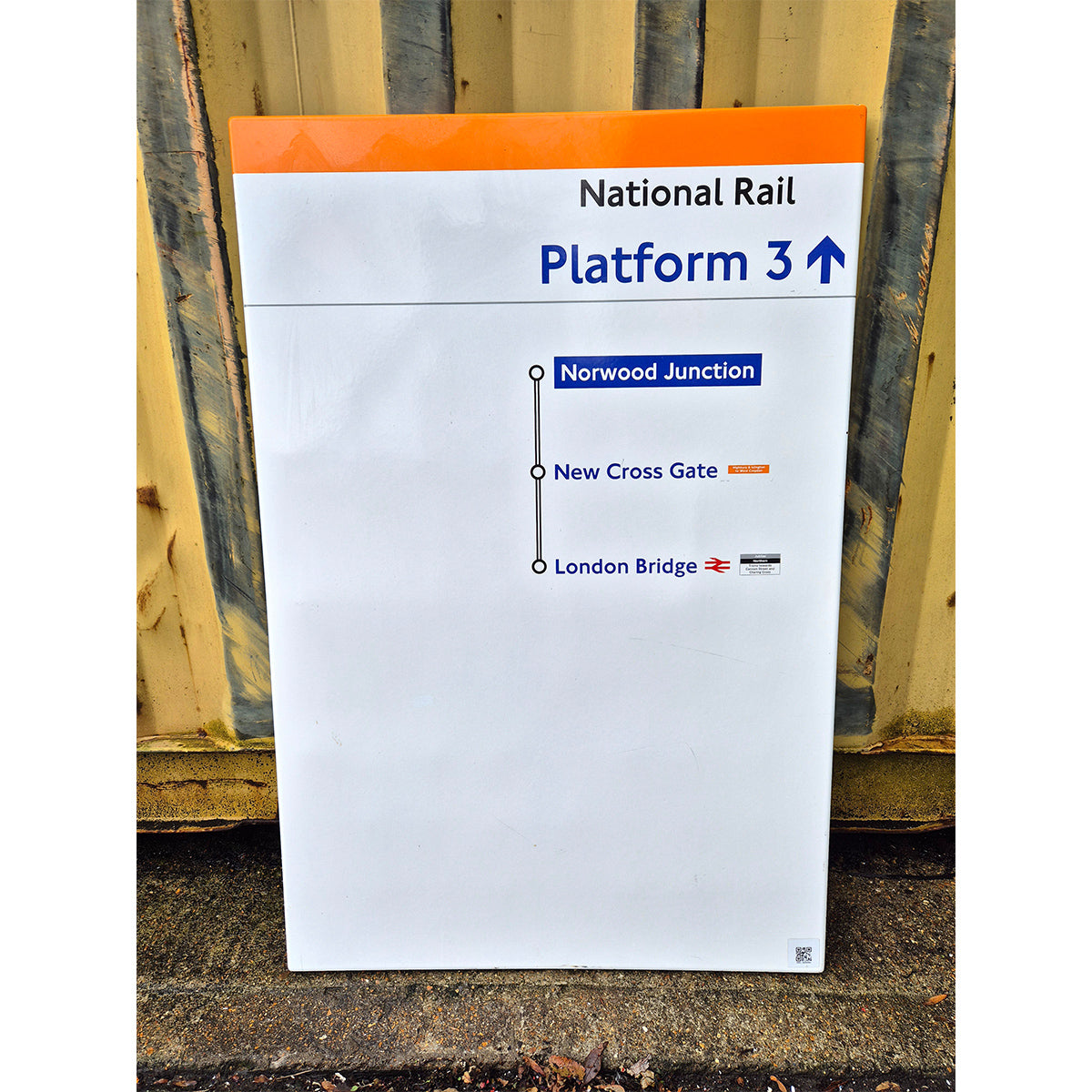 National Rail Platform 3 - Norwood Junction - Line Diagram (3022025)