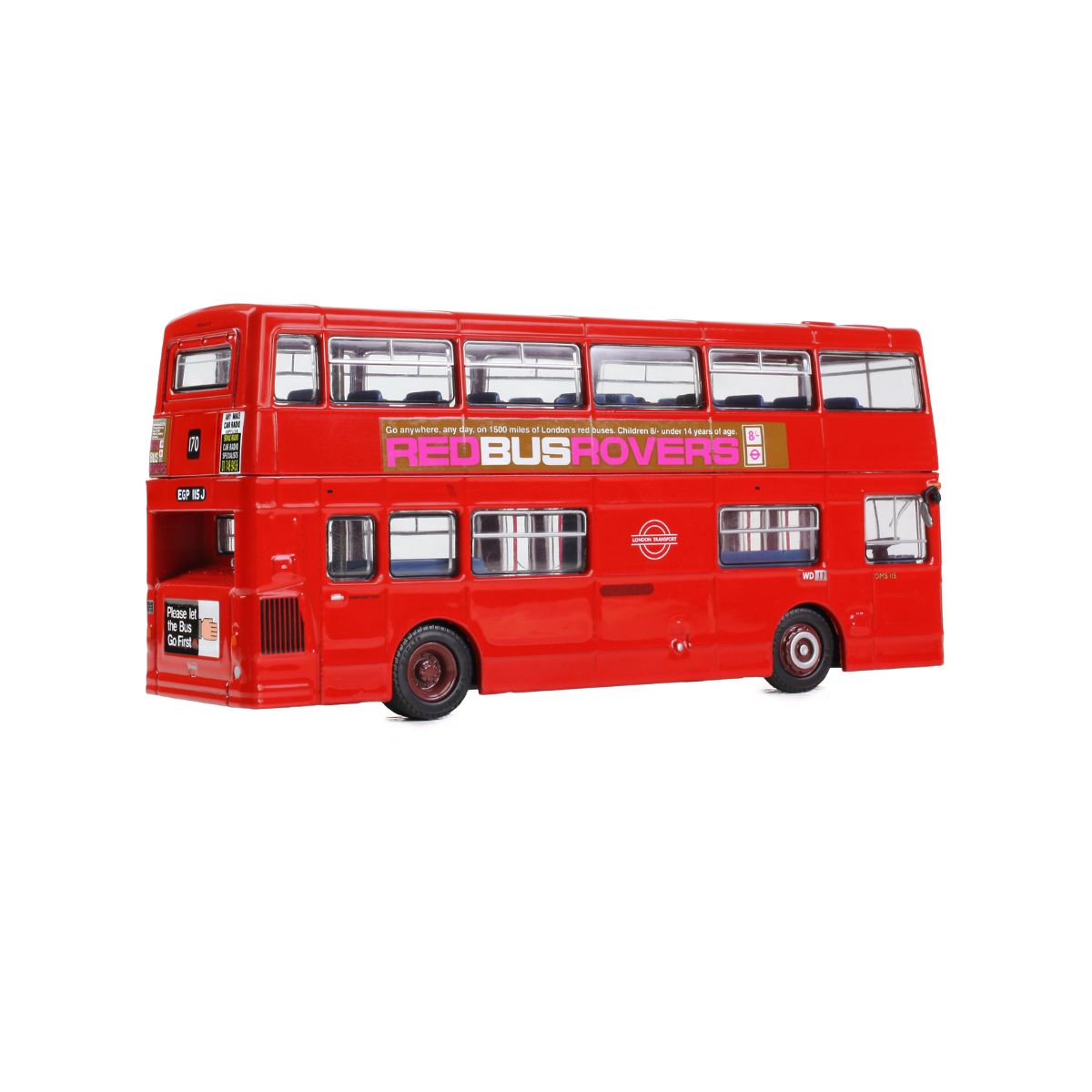 Pre-order Daimler Fleetline DMS115 London Transport Route 170 Aldwych