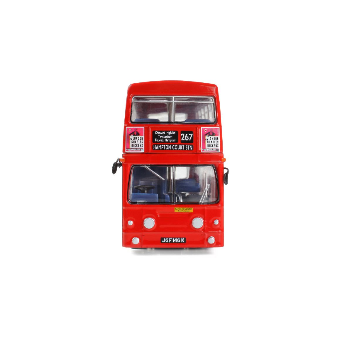Pre-order Daimler Fleetline DMS146 London Transport Route 267 Hampton Court Stn