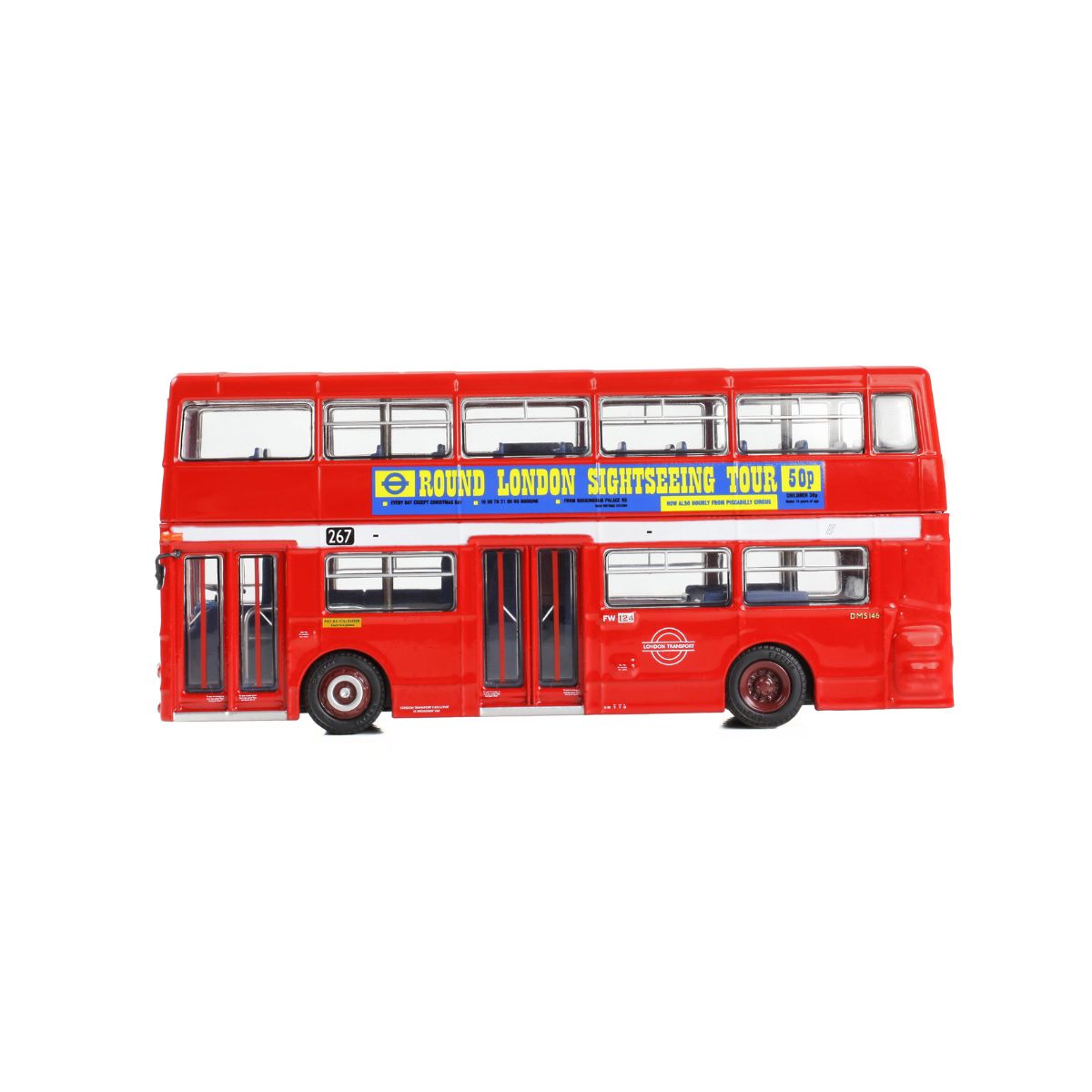 Pre-order Daimler Fleetline DMS146 London Transport Route 267 Hampton Court Stn