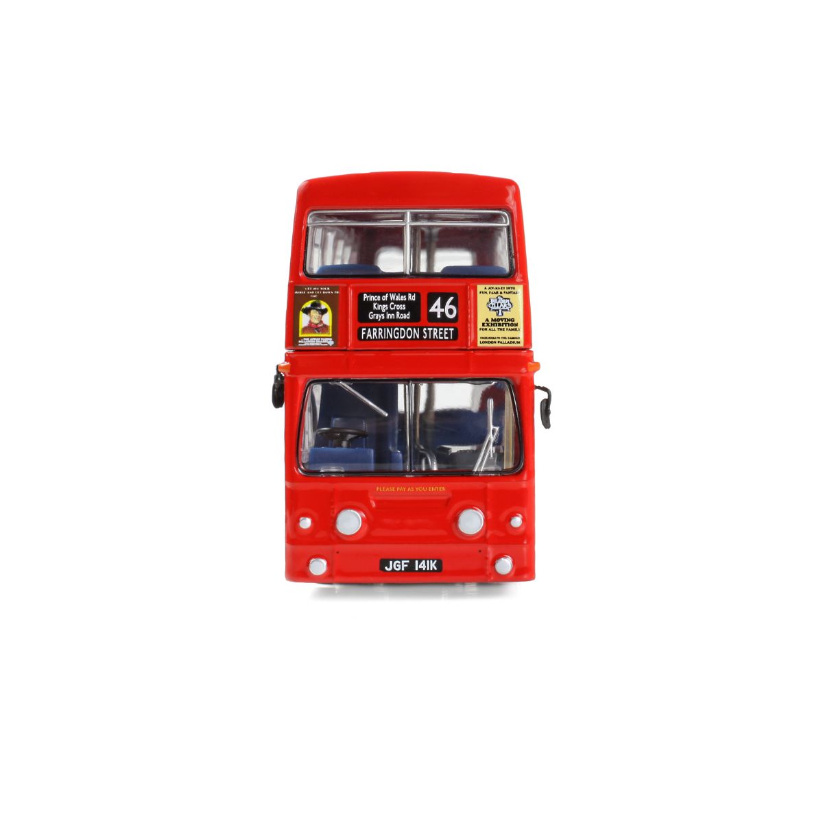 Pre-order Daimler Fleetline DMS141 London Transport Route 46 Farringdon Street