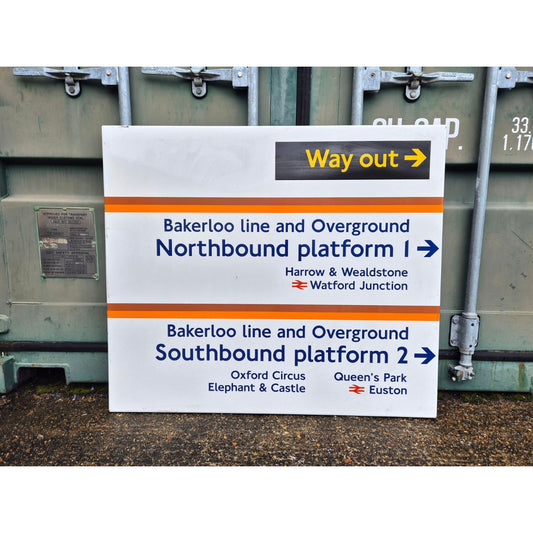 Way Out Bakerloo and Overground (512026)