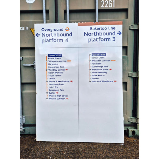 Overground Northbound- Queen's Park - Line Diagram (562026)