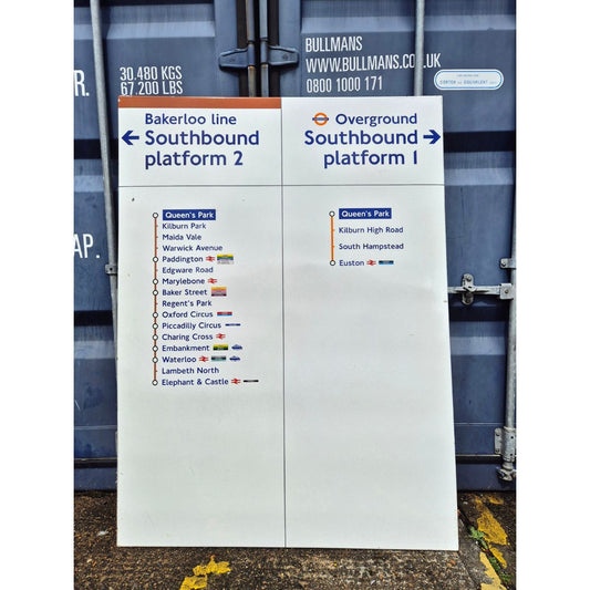 Bakerloo line Southbound - Queen's Park - Line Diagram (572026)