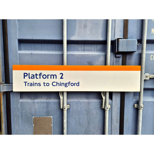 Platform 2 trains to Chingford (902026)