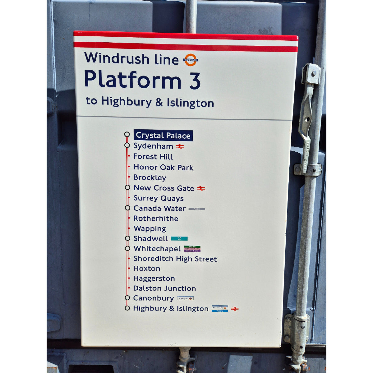 Windrush line - Crystal Palace - Line Diagram (1002026)