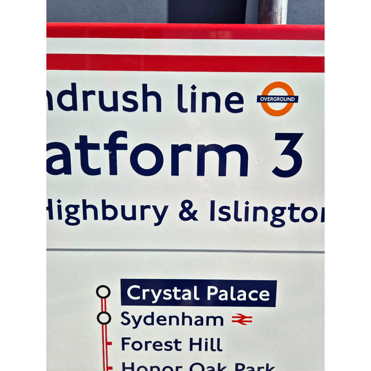 Windrush line - Crystal Palace - Line Diagram (1002026)