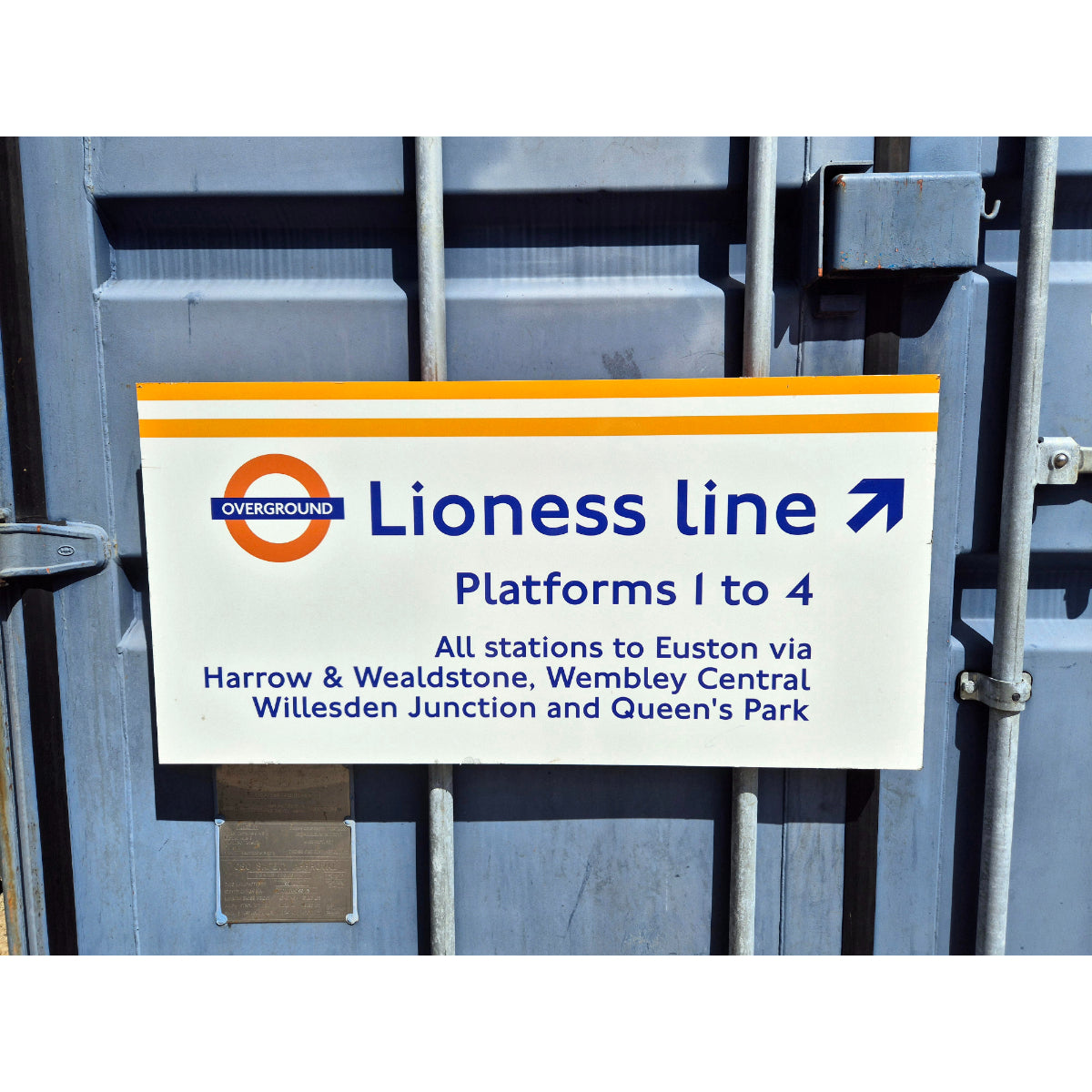 Lioness line - Platforms 1 to 4 - All Stations To Euston (1212026)