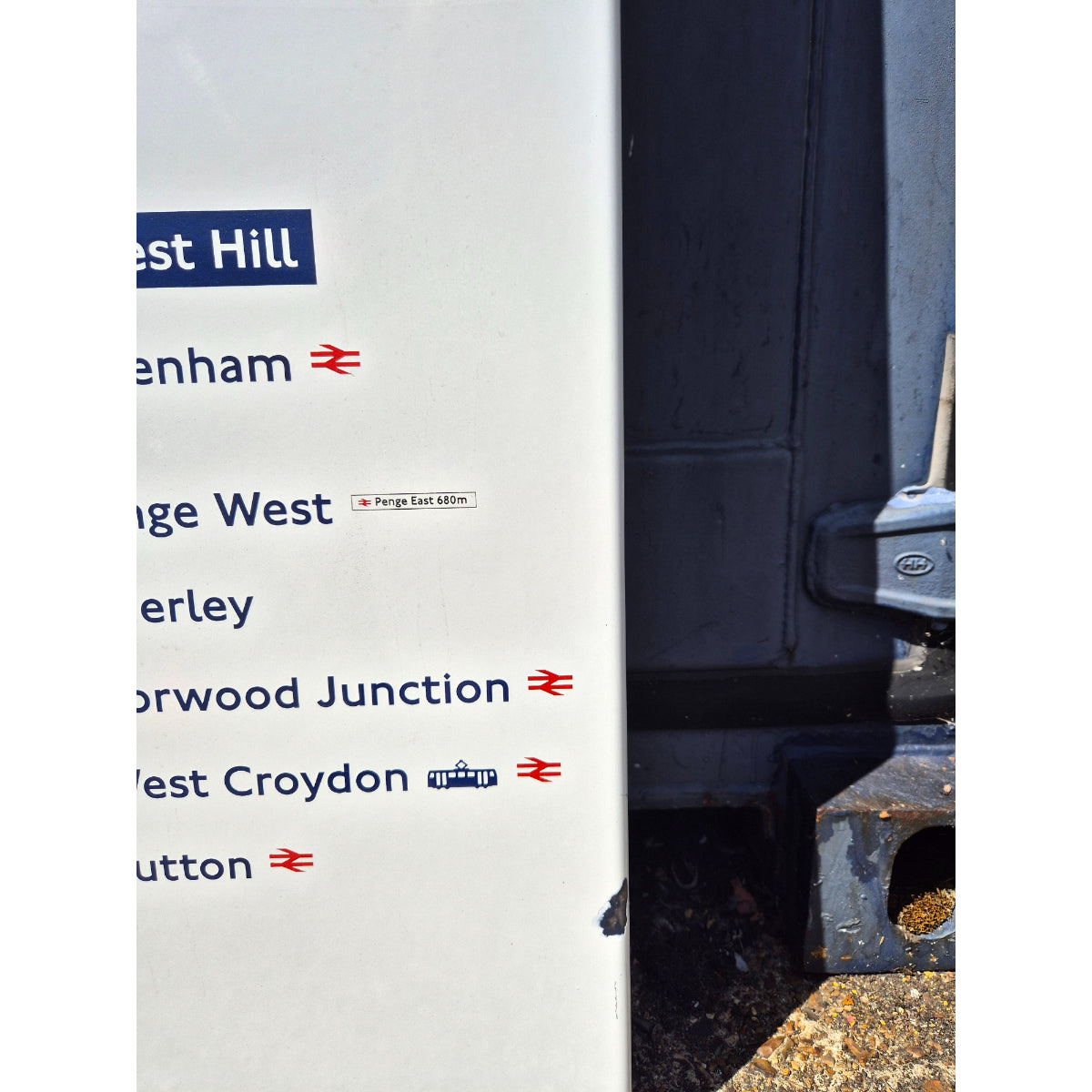 Windrush line Platform 2 - Forest Hill - Line Diagram (1232026)