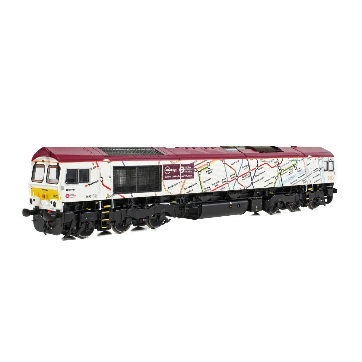Class 66 Harry Beck London Transport Livery Model