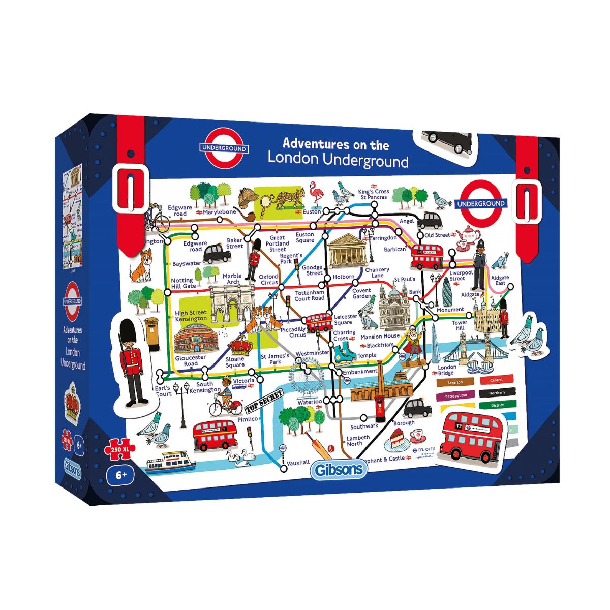 Adventures on the Underground Jigsaw